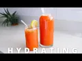 REFRESHING WATERMELON PINEAPPLE GINGER JUICE