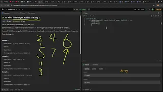 Leetcode easy problem 3131 Find the Integer Added to Array I devops python practice