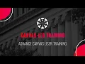 Advanced Canvas-Led Training - Spring 2021