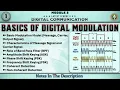 1 Introduction To Digital Modulation Module 2 5th Sem Digital Communication ECE 2022 Scheme VTU