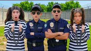 Jason and the Police Car Rescue Mission with Alex