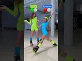 Download Lagu Roller VS Gymnast😈🛼 Who is the winner?🏆