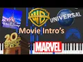 Download Lagu Movie Intro's - Piano Tutorial 🎹 (Universal - 20th Century Fox - Disney - Marvel - Dreamworks)