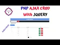 PHP Mysql Jquery Ajax CRUD Operation BY NonTechBg