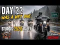 Day 22 was a wet one but we still had fun