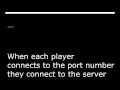 Connecting a Client to a server for a game of blackjack