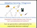 Sequential Decision Making in Experimental Design and Sustainability via Adaptive Submodularity