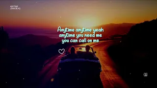 Anytime by john Blaq official lyrics video