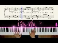 【Piano Cover】dance flow - 迷人的危險｜高還原純鋼琴版｜高音質/附譜/歌詞