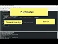 PureBasic Command Line Arguments - How to