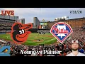 Baltimore Orioles vs Philadelphia Phillies LIVE Play-by - 26 Young-Game 110