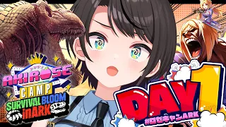 【#ロゼキャンARK】チームA DAY1！！！ARK: Survival Ascended やるしゅばあああああああああああああああああああああああああああああ！！！！！【ホロライブ/大空スバル】
