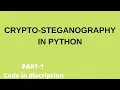 crypto steganography in python