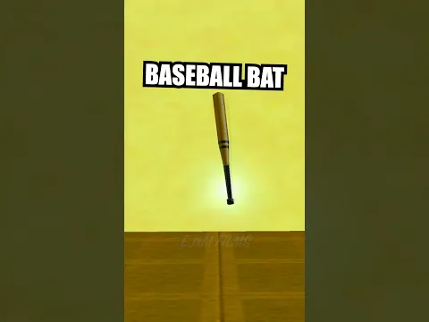How to get the BASEBALL BAT? GTA Vice City Stories