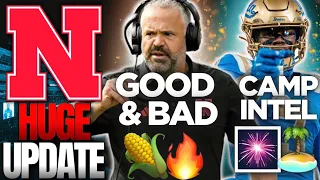 Nebraska s GOOD BAD NEWS Night Practice INTEL Kwazi WHOA Rhule UPDATE Husker Football