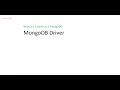 Node js Express js MongoDB - MongoDB Driver