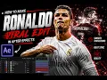 VIRAL RONALDO EDIT AE TUTORIAL