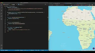 Google Map Clone using Mapbox in Vanilla JavaScript