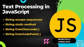 JavaScript Text Processing Static method Special Characters and Unicode