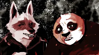 Death Wolf Visits The Dragon Warrior Puss in Boots the Last Wish Comic Dubs