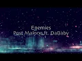 Enemies - Post Malone (Lyrics)