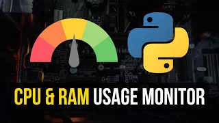 CPU RAM Usage Monitor in Python