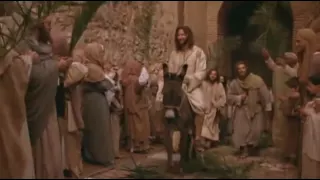 jesus triumphant entry into jerusalem palm sunday 