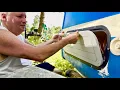 Install Storage door on Camper popup RV