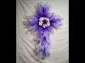 Cross wreath tutorial