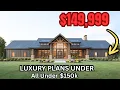 15 Barndominium Luxury Plans Under 150k