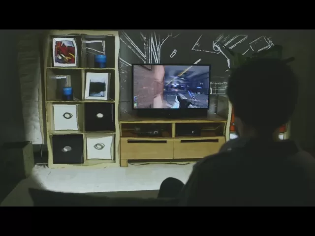 IllumiRoom Projects Images Beyond Your TV for an Immersive Gaming Experience