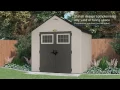 Features of the Suncast Tremont Shed Range