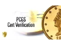 Verify Your PCGS Certified Coin Using Cert Verification