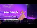 Tips on Getting Taylor Swift Tickets Eras Tour US and International Singapore Japan Europe UK