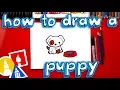 How To Draw The Cutest Puppy