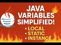 Java Variables Explained with Examples Core Java Tutorial Ep 5