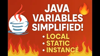 Java Variables Explained with Examples Core Java Tutorial Ep 5