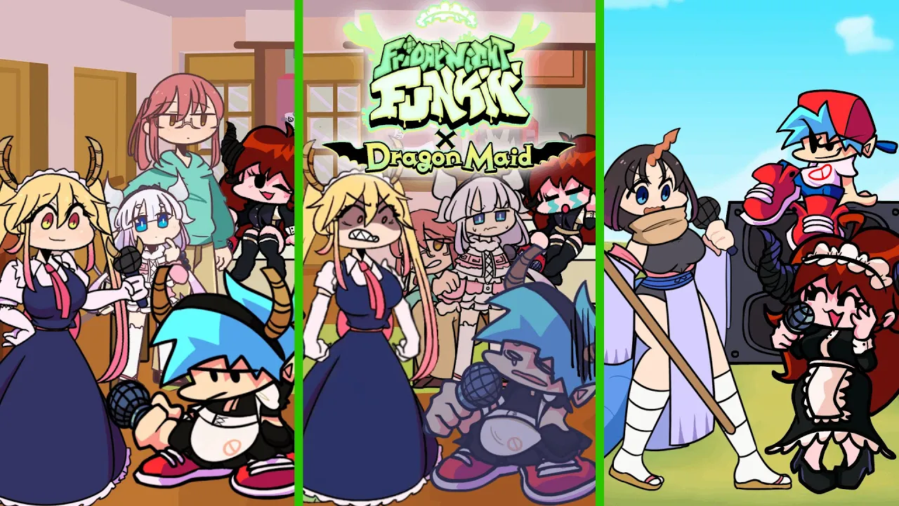 FNF: Dragon Maid' Lets Funk!