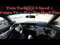 This Thing Pulls HARD Twin Turbo d 5 Speed Crown Vic Test Drive Ford Mod Motor 2V 4 6 WAP Block