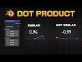 How DOT PRODUCT works in Blender Geometry Nodes