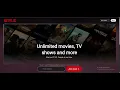 Netflix Clone Website using HTML CSS