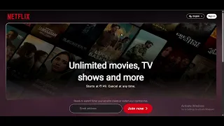 Netflix Clone Website using HTML CSS