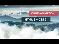 Cloud Animation Using CSS 3 - Hindi