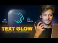 Alight Motion Text Glow Effect Easy Subtitle Glow Tutorial