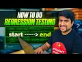 How to Actually Do Regression Testing Explained from Start to End