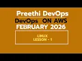 DAY 4 FEBRUARY 2026 DEVOPS Batch DEMO LINUX - 1