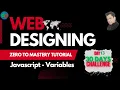 Day 13 - JavaScript Variables Web Designing beginner level