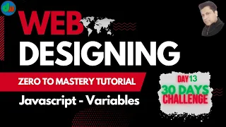 Day 13 - JavaScript Variables Web Designing beginner level