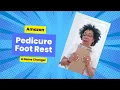 Tired of Uncomfortable Pedicures at Home This Foot Rest is the Game-Changer You Need