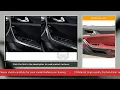 NVCNX Real Carbon Fiber Trim for KIA Stinger GT Interior Accessories for 2018-2023 2019 2020 2021